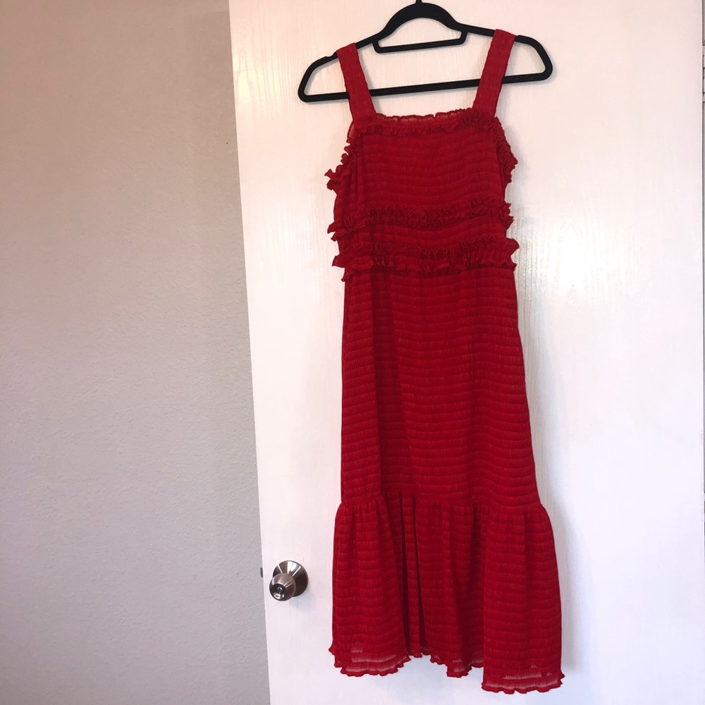 Worn once RED DRESS 👗 - Picture 6 of 6